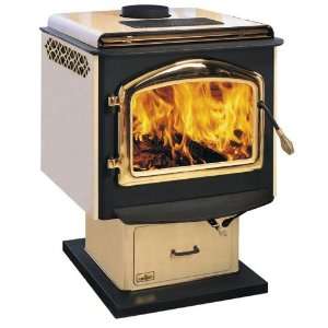   Wood Burning Stove EPA 3 Cubic Foot Wood Burning Pedestal Stove 1900