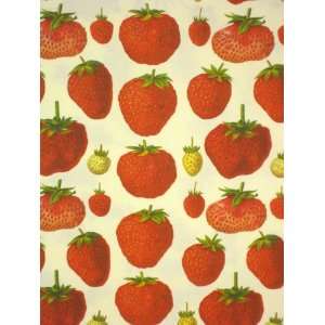  Strawberries Decorative Paper   Wrapping Paper   Rossi 